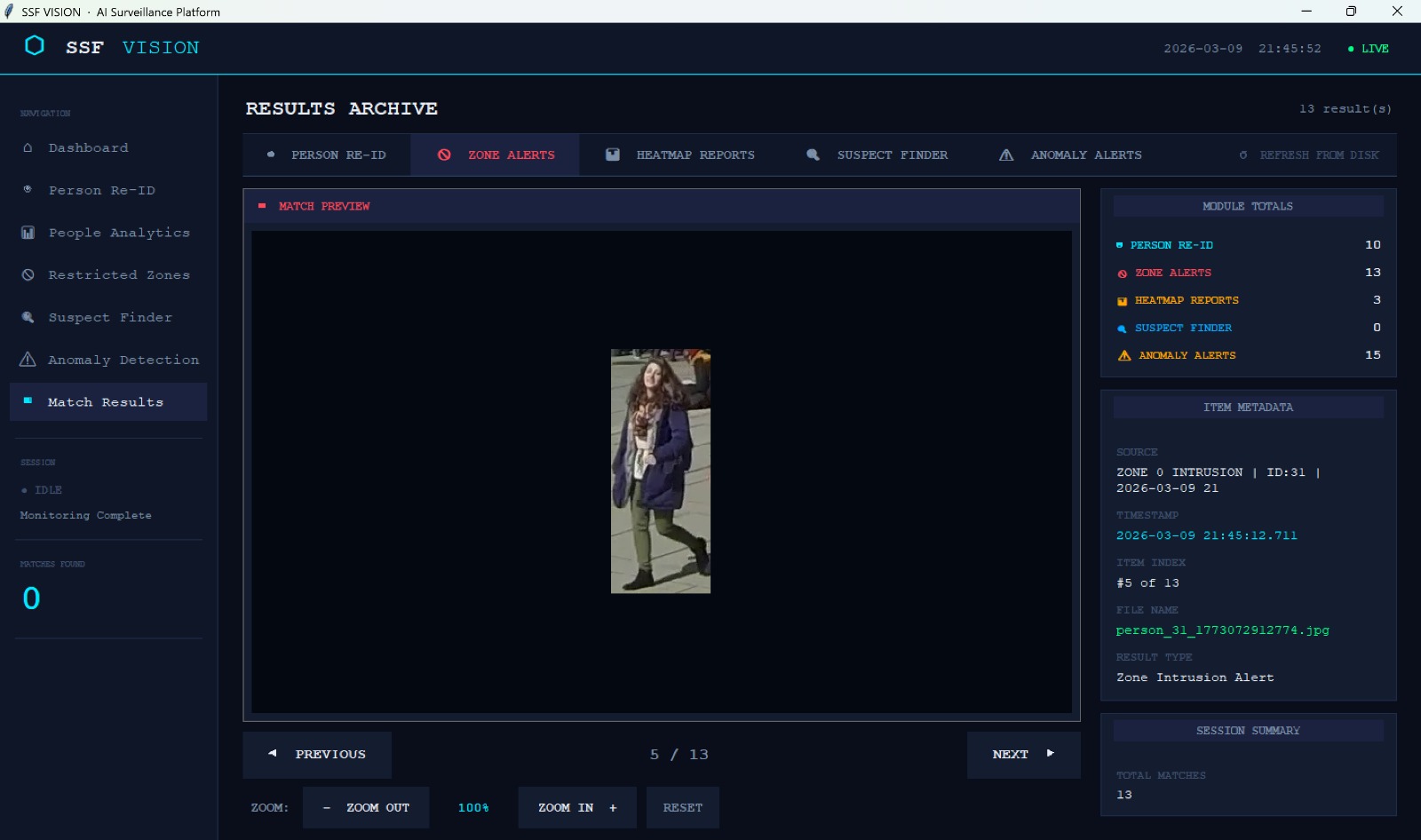 Smart Surveillance Framework - Image 5